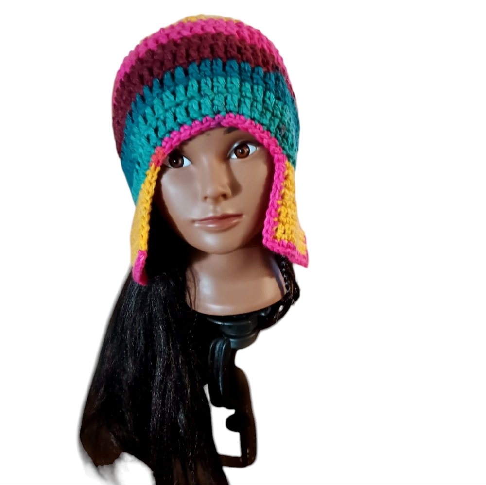 Handmade Womens Earflap/Trapper Hat